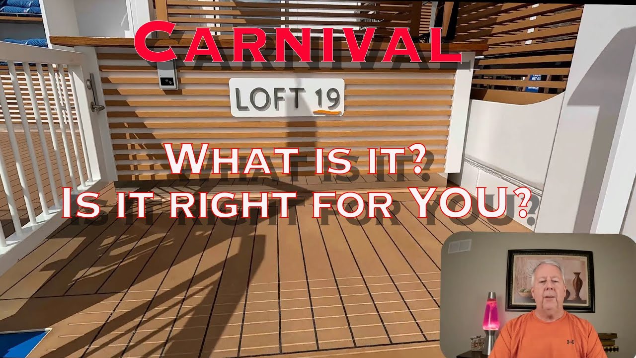 Carnival Loft 19.  HOW MUCH PER DAY?!?