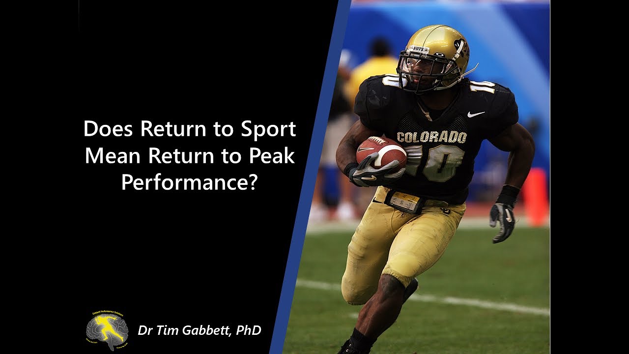 RESEARCH VLOG #10: Does Return to Sport Mean Return to Performance?
