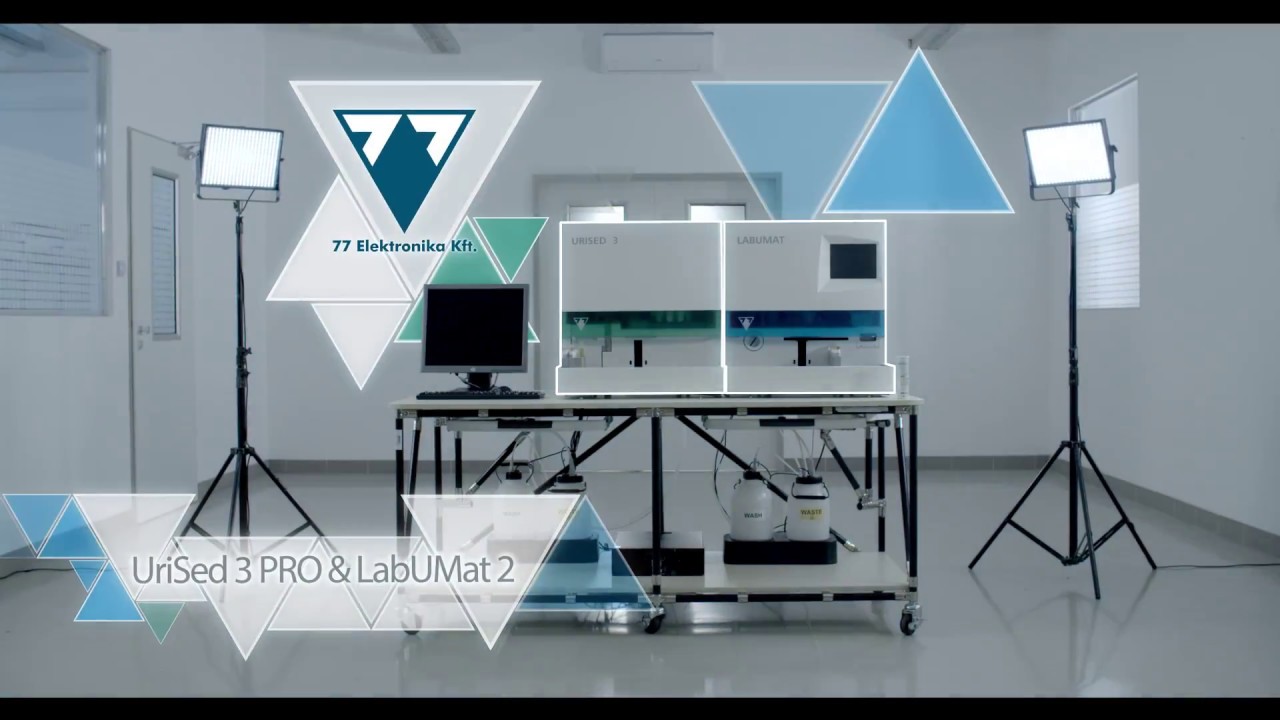 UriSed 3 PRO & LabUMat 2 - The Complete Urine Laboratory System by E77