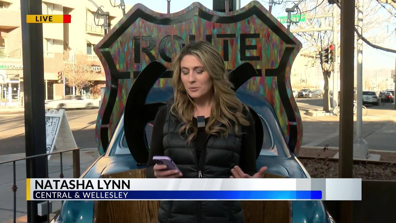 Route 66 Remixed's 17th art installation unveiled in Nob Hill at M'Tucci's