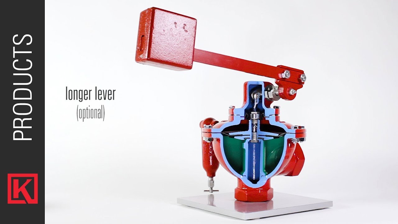 How the Kimray Weight-Operated Treater Valve Controls Liquid Level