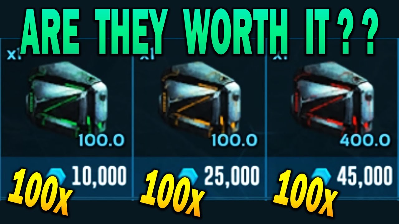 Ark Opening 300 Hexagon Loot Crates! Tier 1 / Tier 2 / Tier 3 Loot Crates! Ark Genesis Gameplay