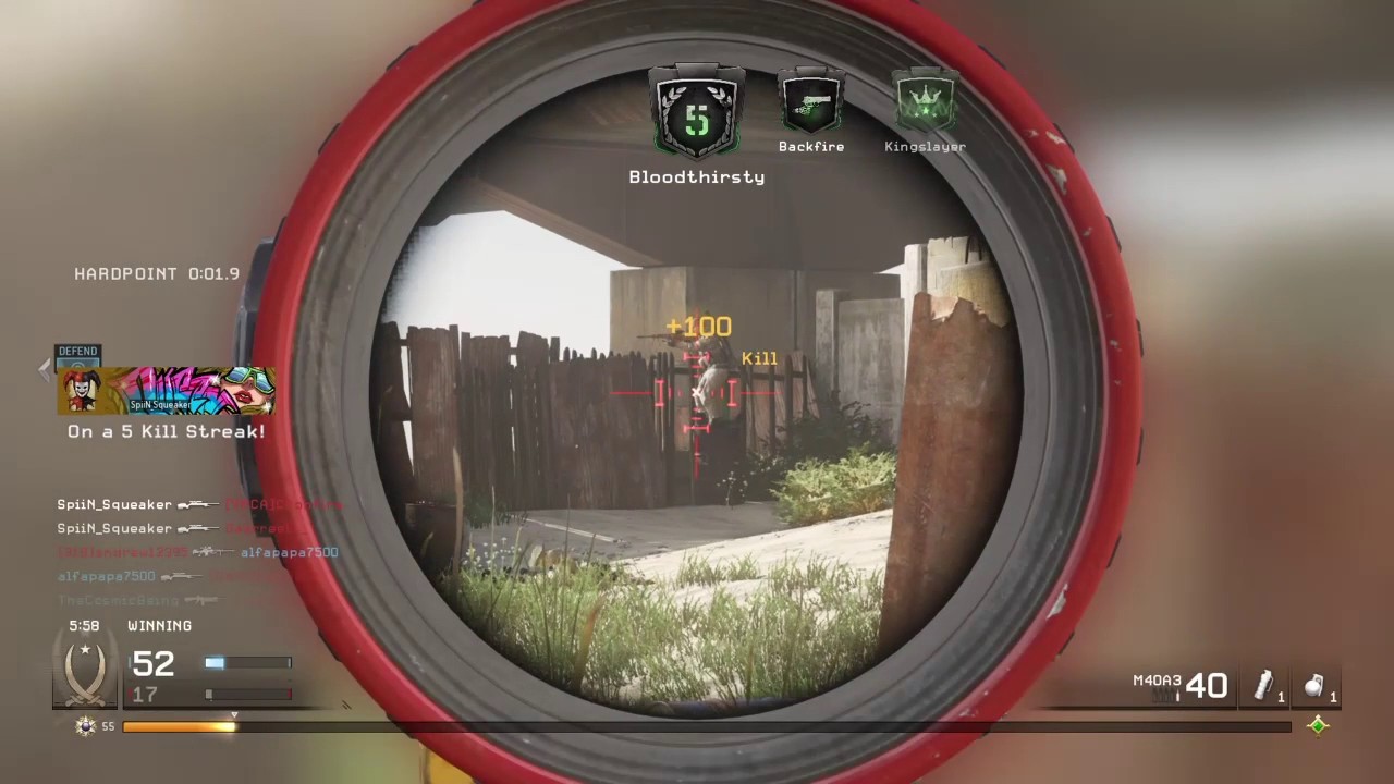 Modern Warfare Remasterd M40 5 Man