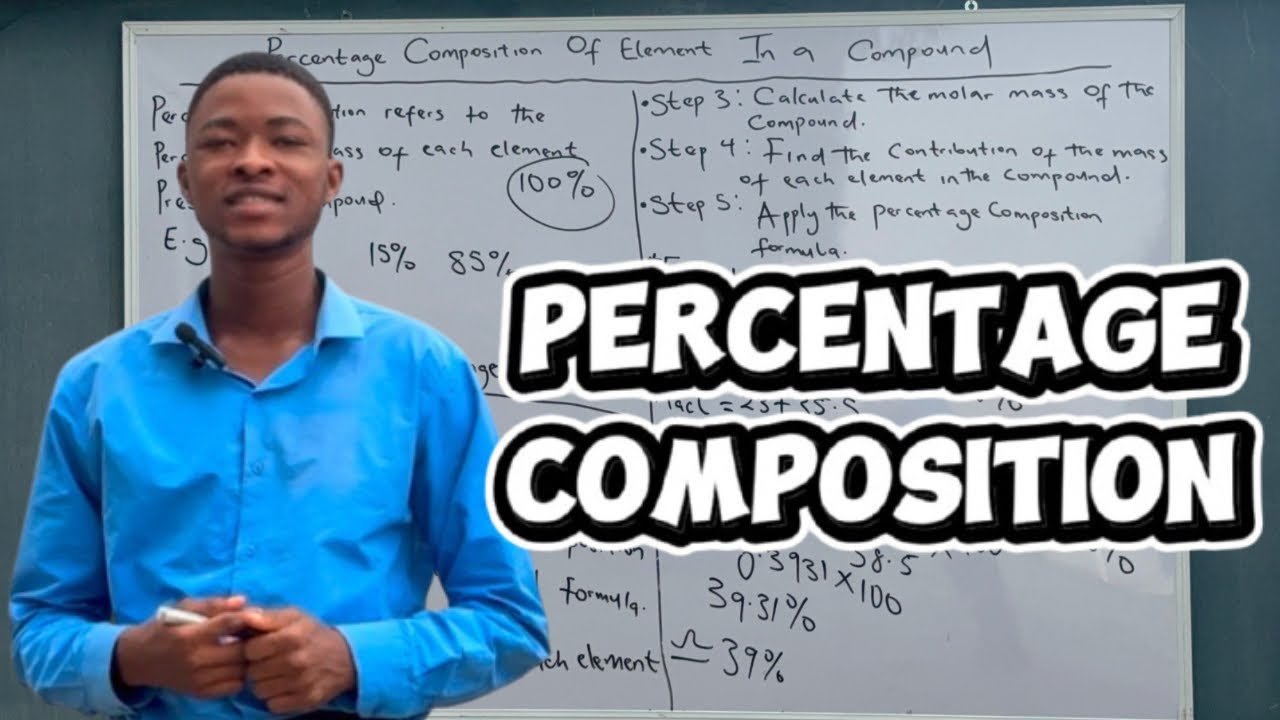 Percentage Composition Explained Simply (UTME & WAEC)