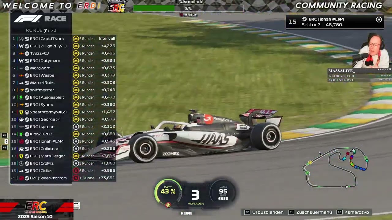 ERC F1 25 | DIV 2 | Brasilien | 8.Saisonrennen | Season 11