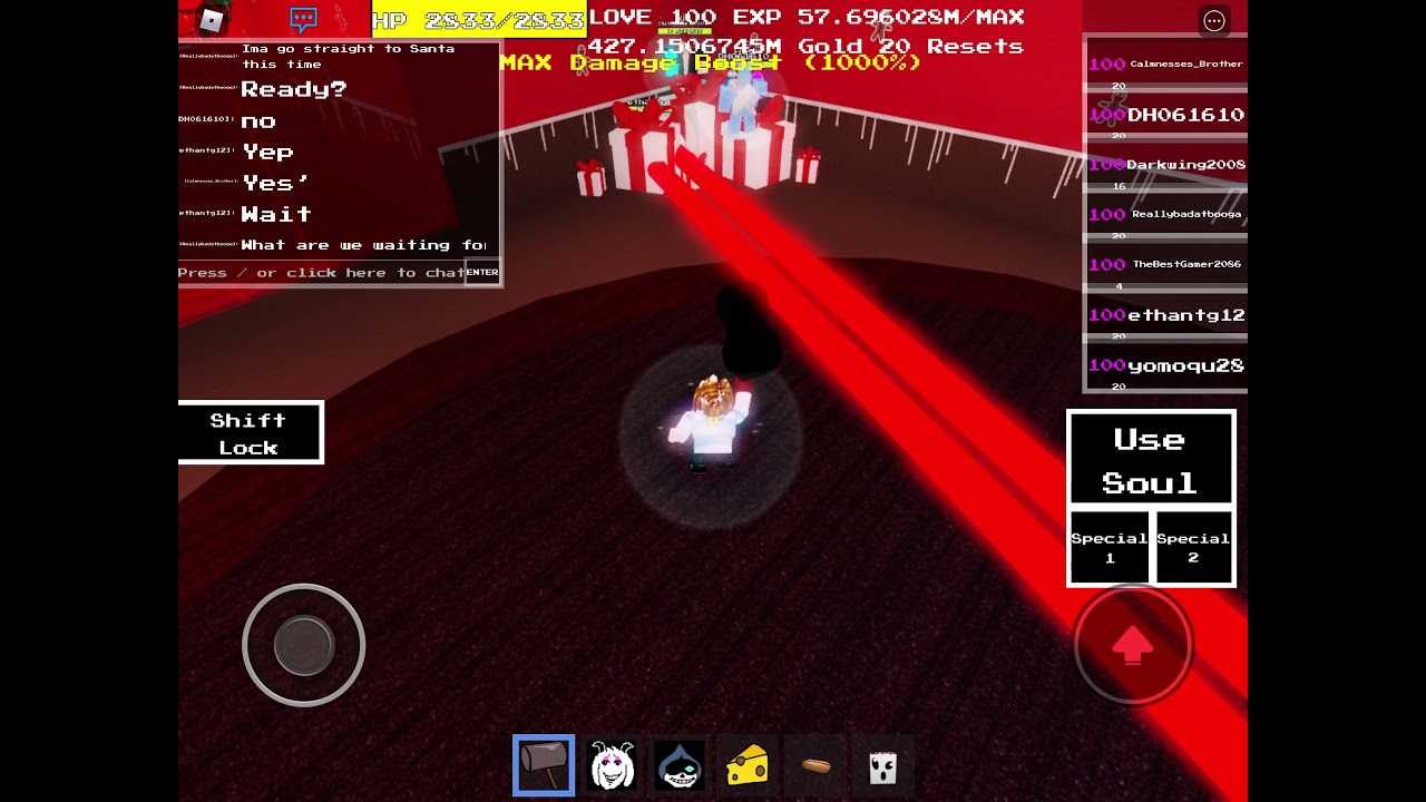 Untitled UTMM Game: Beating Christmas Zeebee