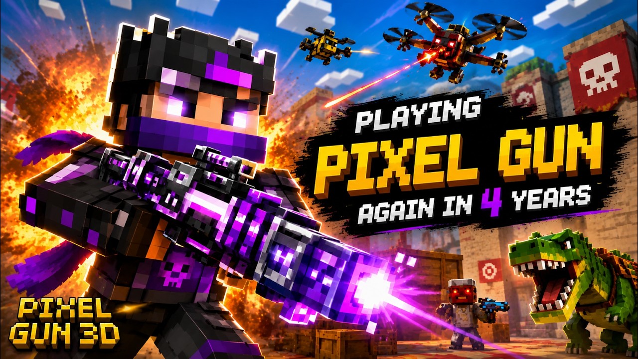 Я вернулся в Pixel Gun 3D спустя 4 года...
