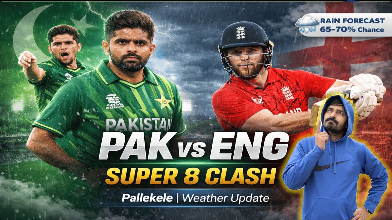 PAK vs ENG &ndash; SUPER 8 SHOWDOWN! 🔥| Babar vs Buttler , Brooks vs Salman