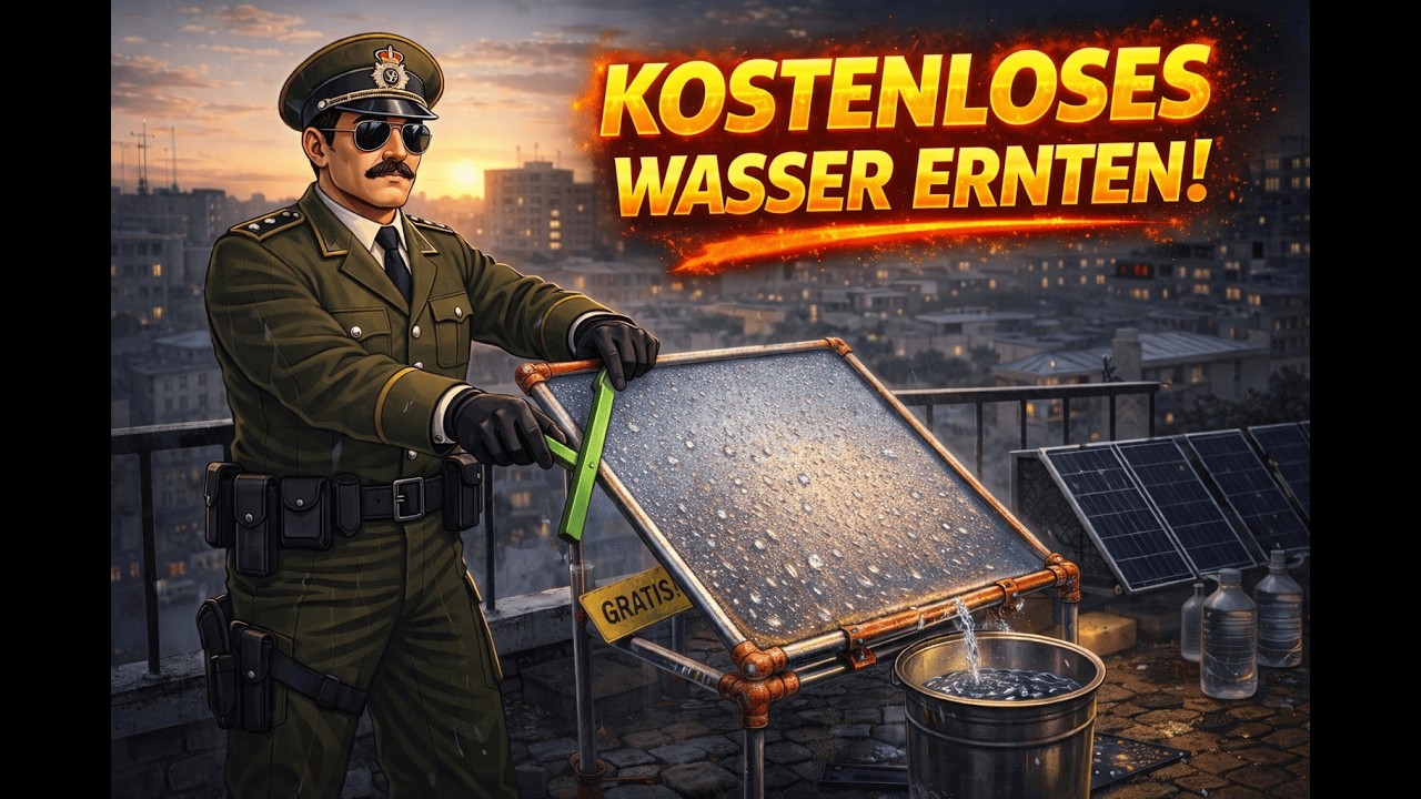 11 unbekannte Wege zur Wassergewinnung in der Stadt (Kostenlos)| Der Kommissar | Survival  Protokoll