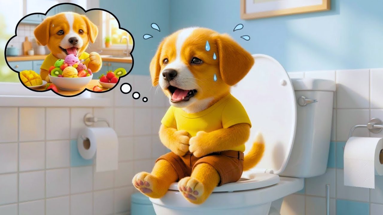Baby Puppy Tries Shaved Ice on a Hot Summer Day 🍧🐶 | A Sweet Lesson You’ll Never Forget