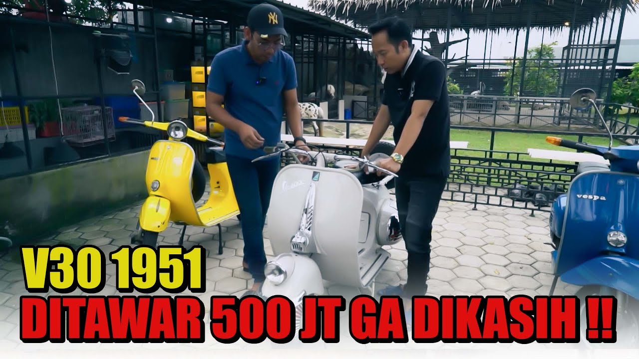 VESPA 50an & RATUNYA SMALLFRAME ‼️