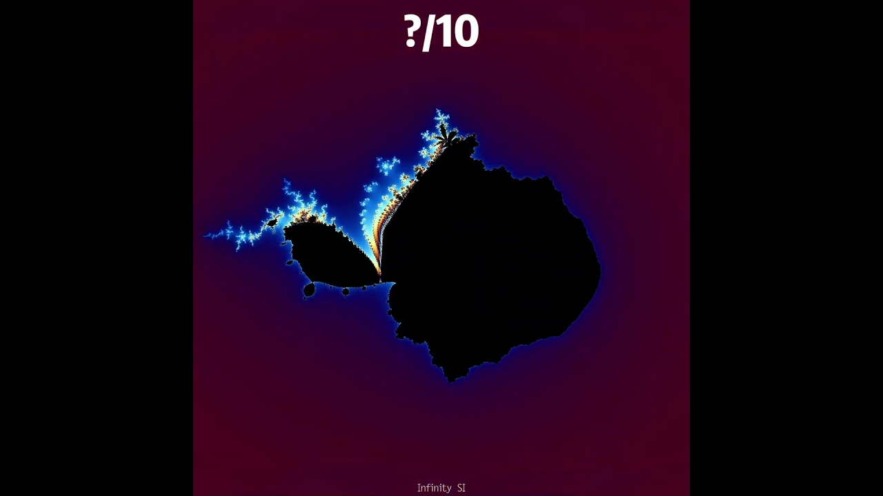 That final snap into the Mandelbrot is pure dopamine #shorts #fractal