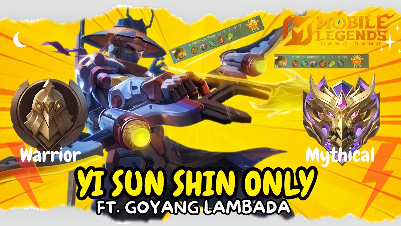 Namatin Mobile Legends tapi Yi Sun Shin Only