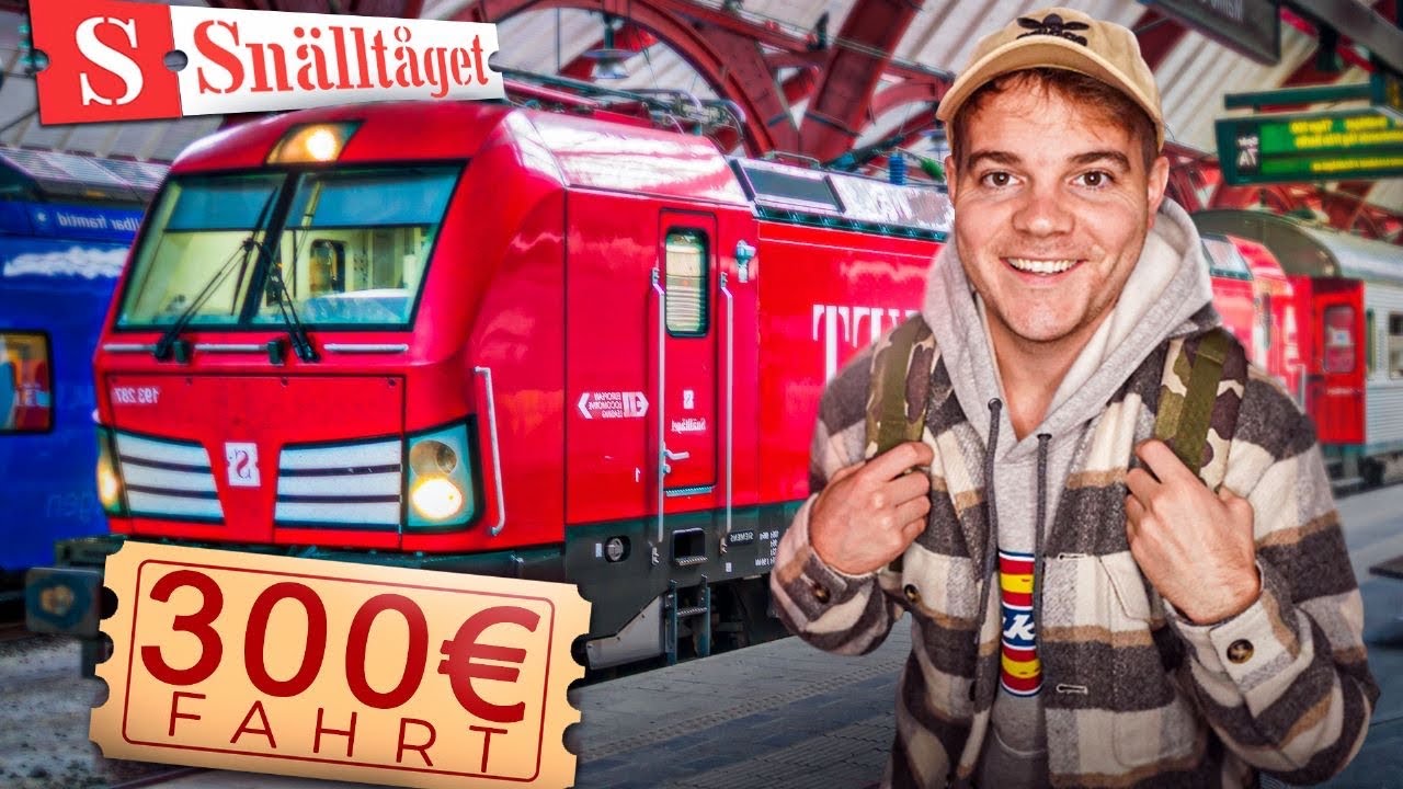 Ich teste einen 300&euro; NACHTZUG von Deutschland nach Skandinavien!