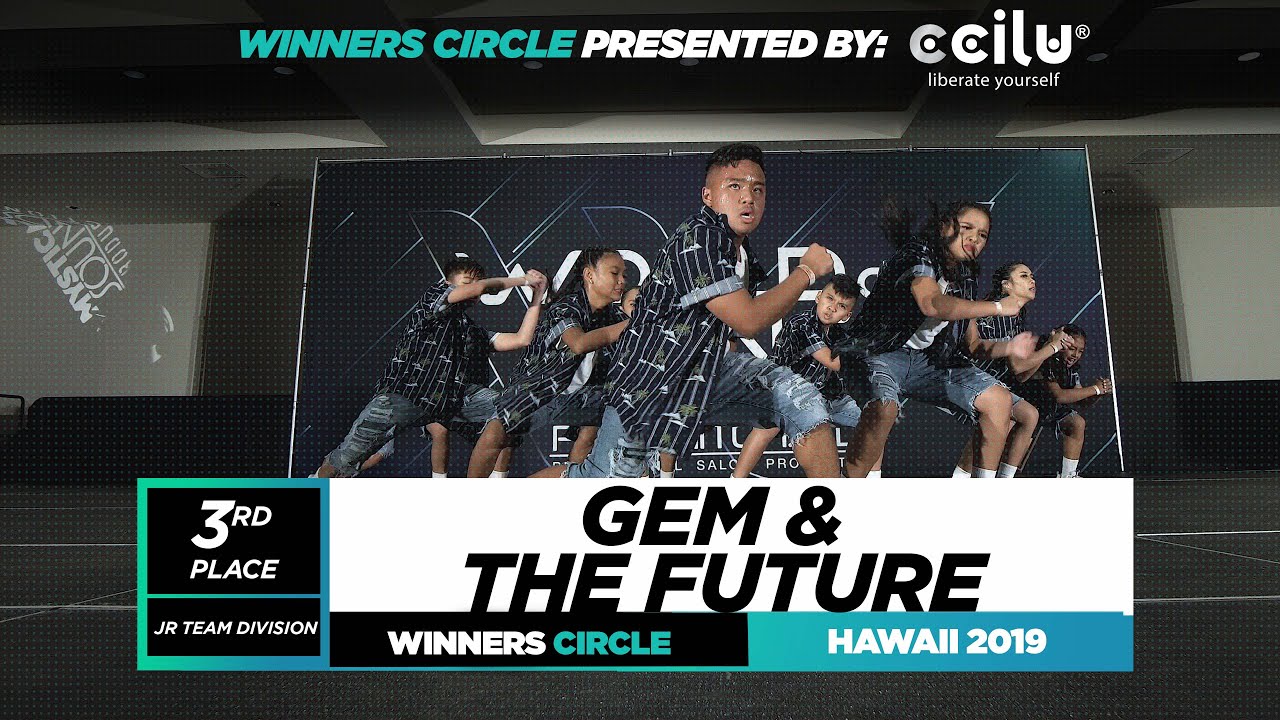 Gem & The Future | 3rd Place Jr Team | Winner Circle | World of Dance Hawaii 2019 | #WODHI19
