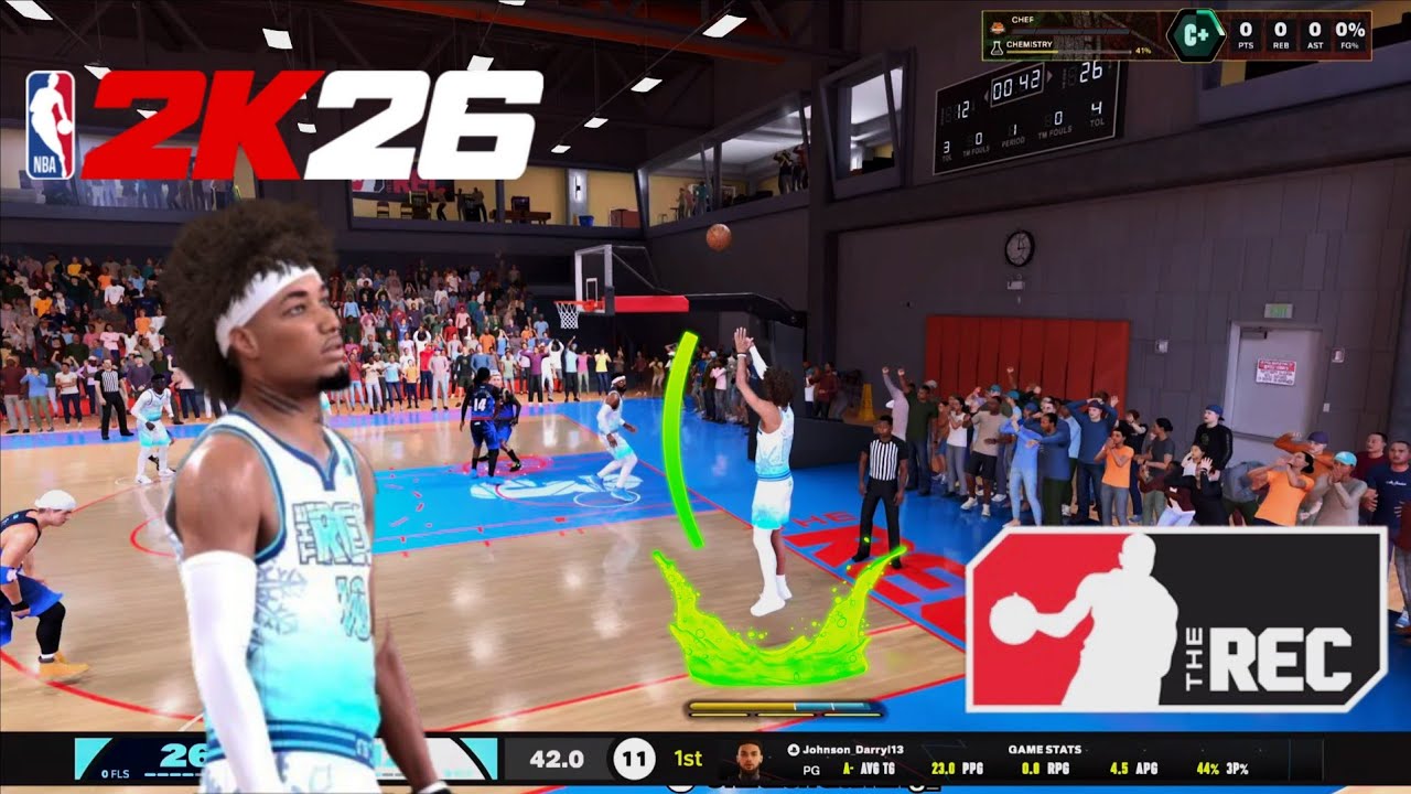 When Your Randoms Leave You Can Finally Lock In - NBA 2k26 Rec Gameplay!!!!