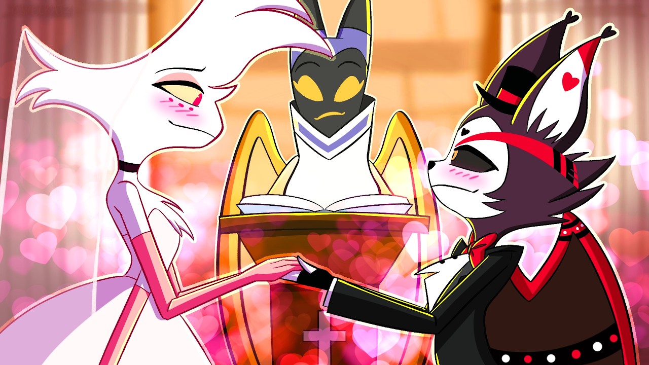 Angel Dust and Husk GET MARRIED in Hazbin Hotel VRChat