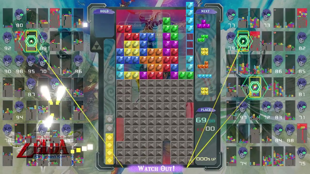 Short Tetris 99 Improvement Session