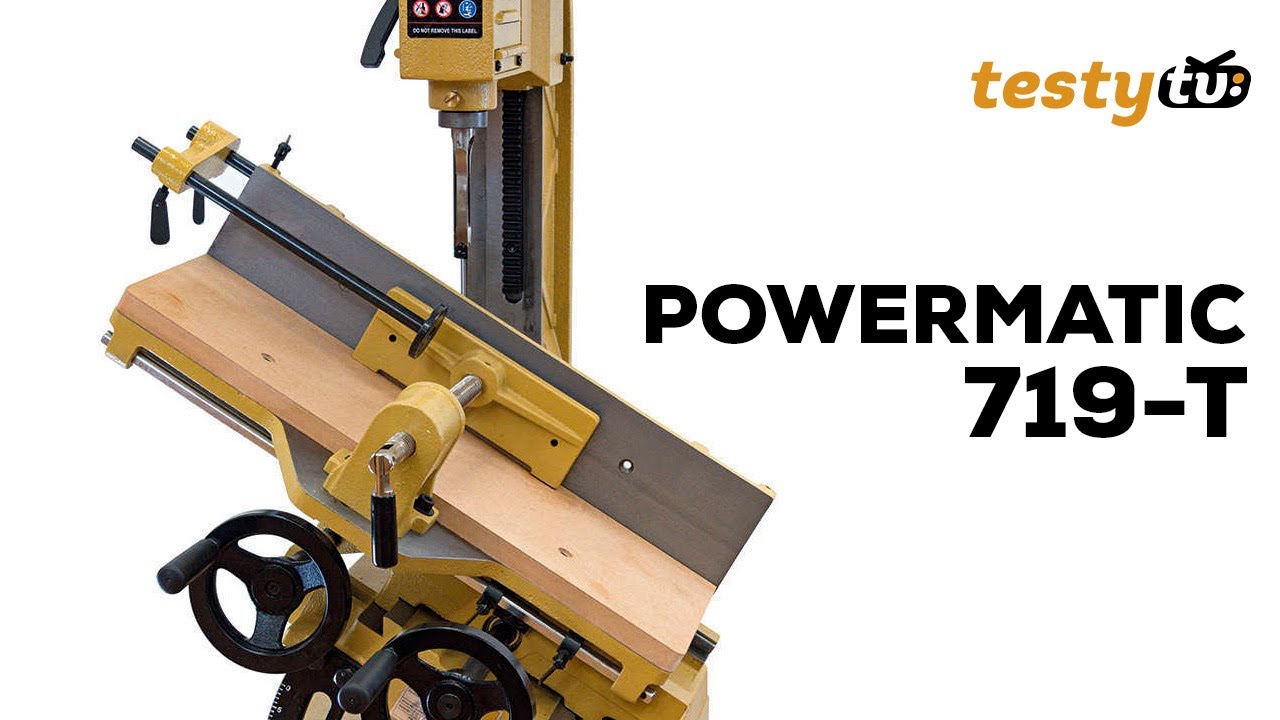 Dłutownica Powermatic 719-T - dłutowanie gniazd i kwadratowych otworów