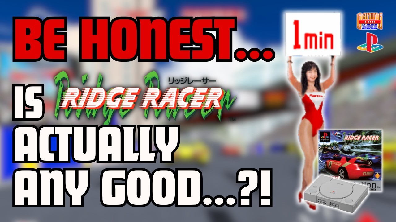 Be Honest... Is Ridge Racer Actually Any Good? (On PlayStation!)
