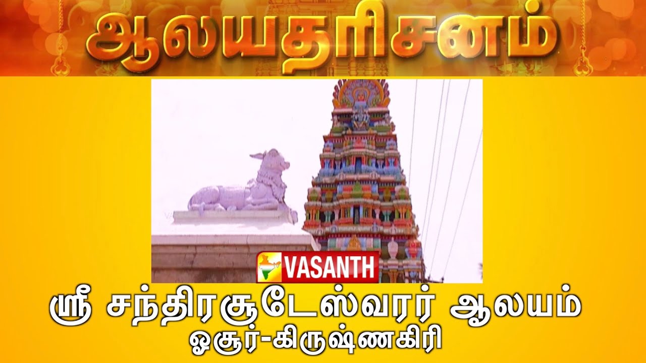 Sri Chandra Choodeswarar Temple - Hosur, Krishnagiri | Aalaya Dharisanam | Vasanth TV