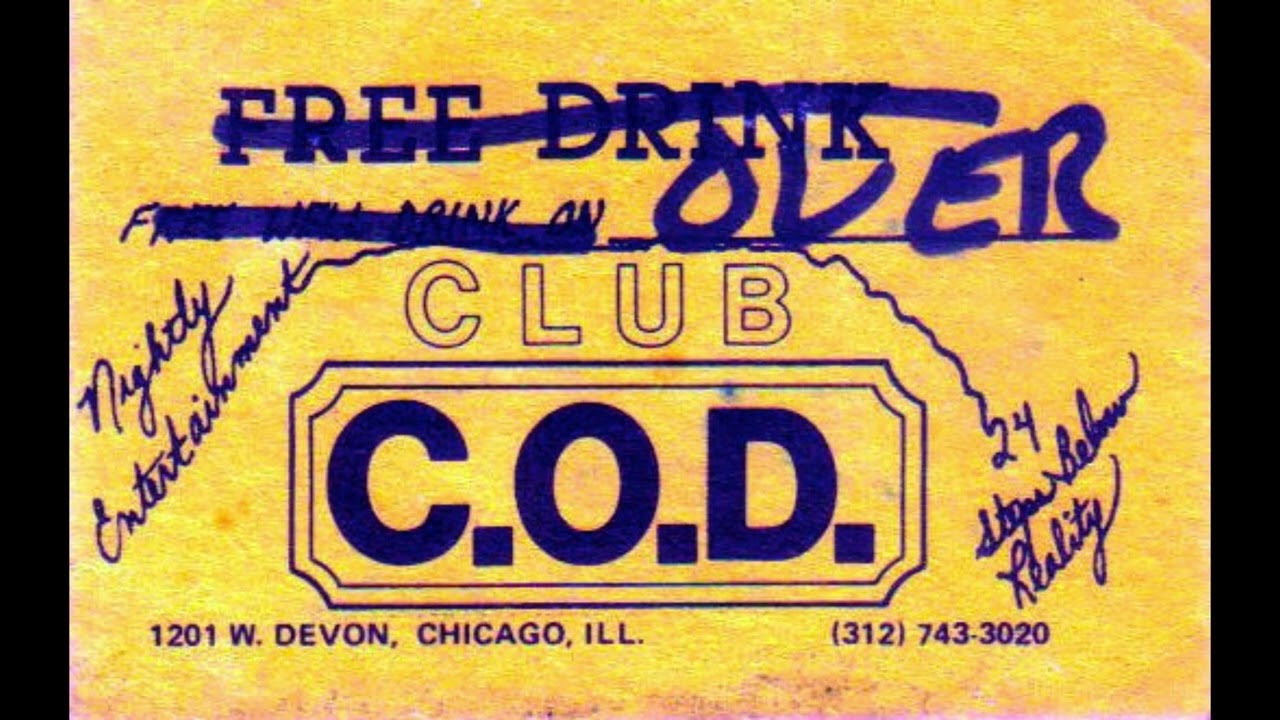 Ron Hardy @ C.O.D.'s (1987)