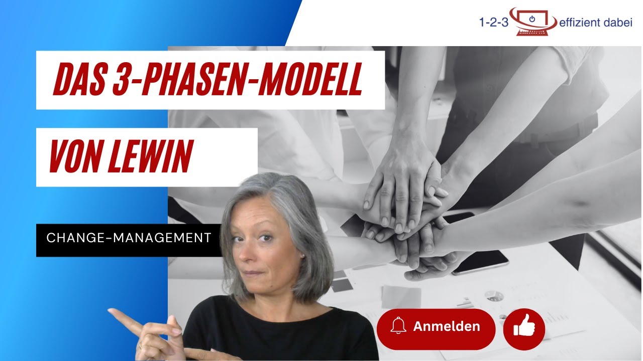 Change-Management: Das 3-Phasen-Modell von Kurt Lewin