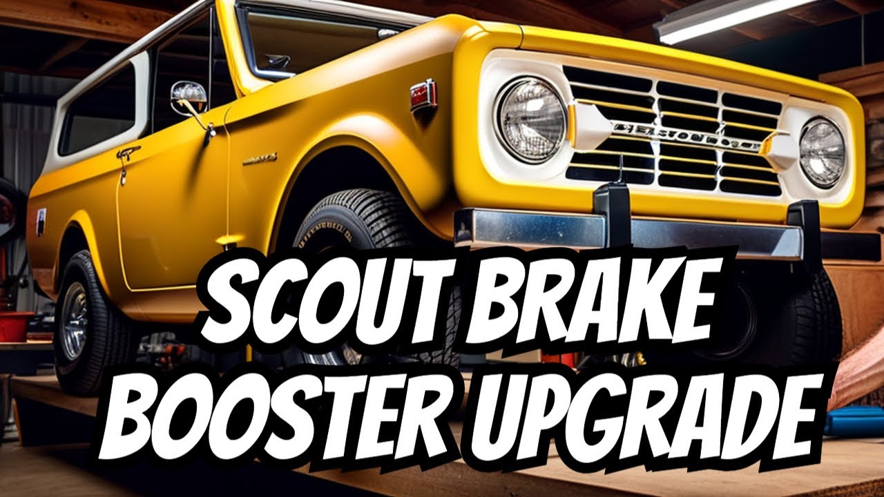 How to install a brake booster on a 1967 International Scout