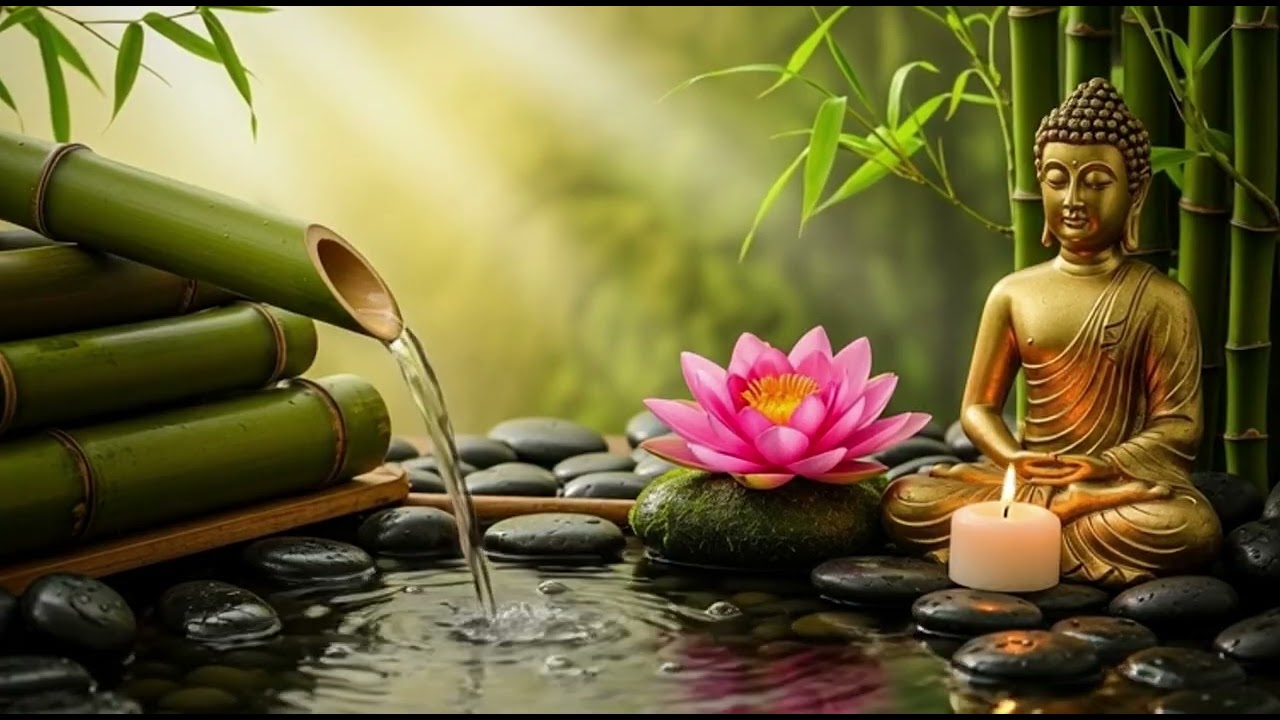 Mindful Escape: Whispering Bamboo & Gentle Streams for Zen Focus