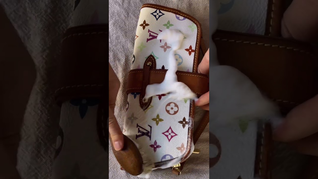 LV bag - how to clean