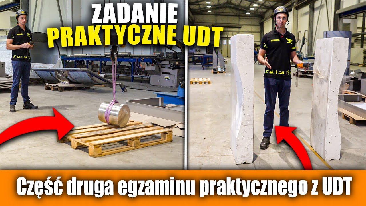 Druga część egzaminu praktycznego - SUWNICE egzamin praktyczny UDT