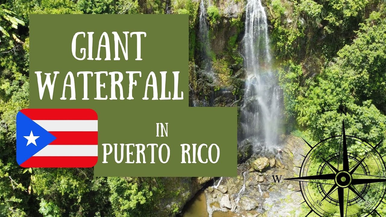 GIANT WATERFALL IN PUERTO RICO, AND IT'S NEAR SAN JUAN! CHARCO PRIETO