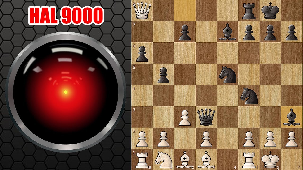 Astronaut Frank Poole VS Supercomputer HAL 9000