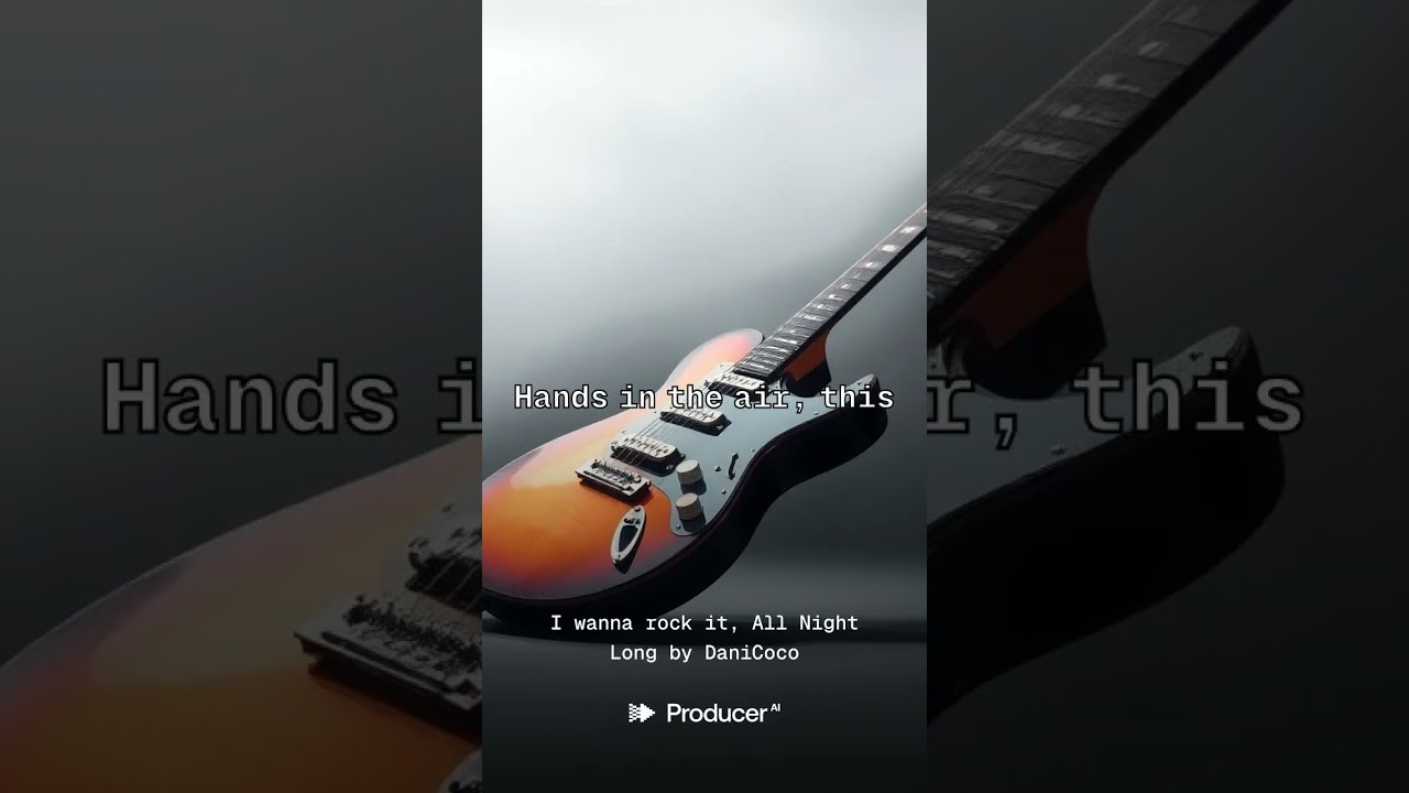 I wanna rock it all night long