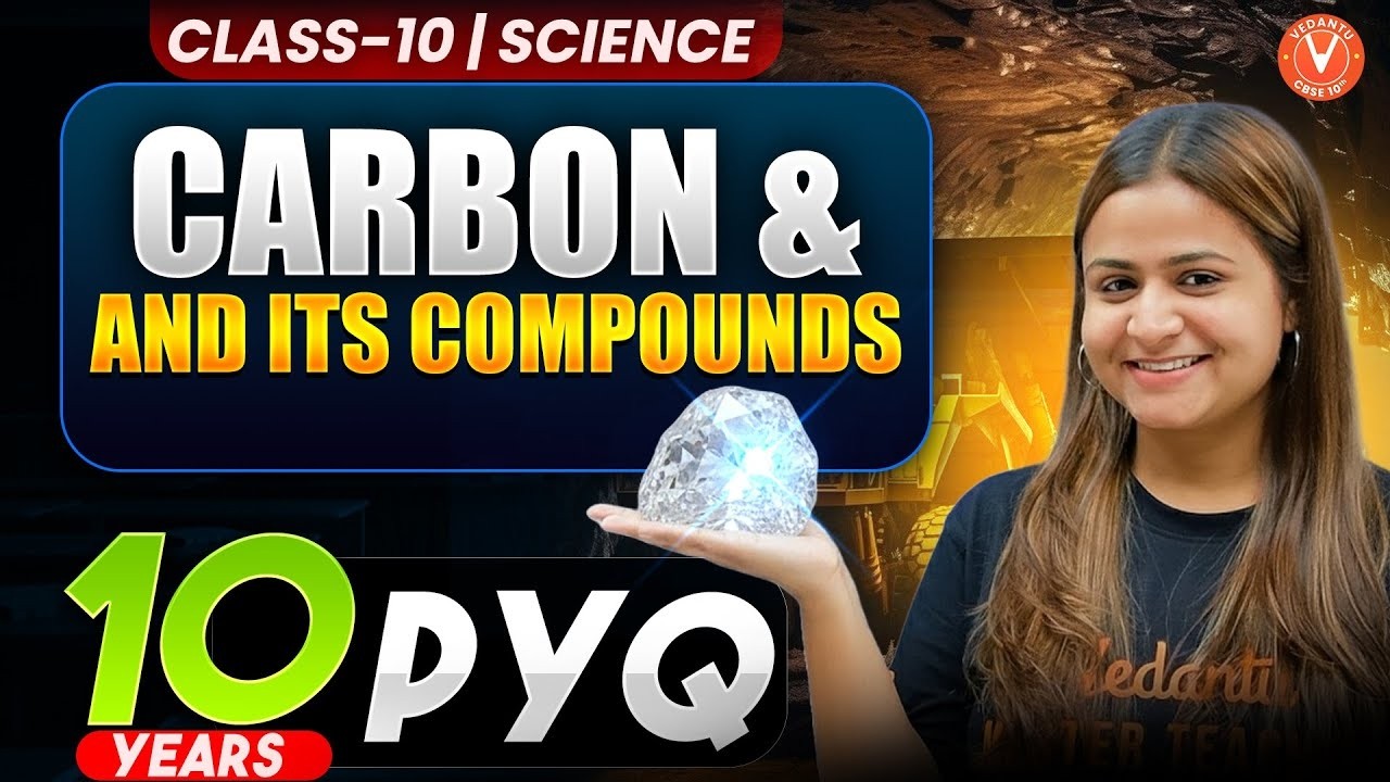 Carbon And Its Compounds🔥| CBSE Class 10 Science | Krushi Mam