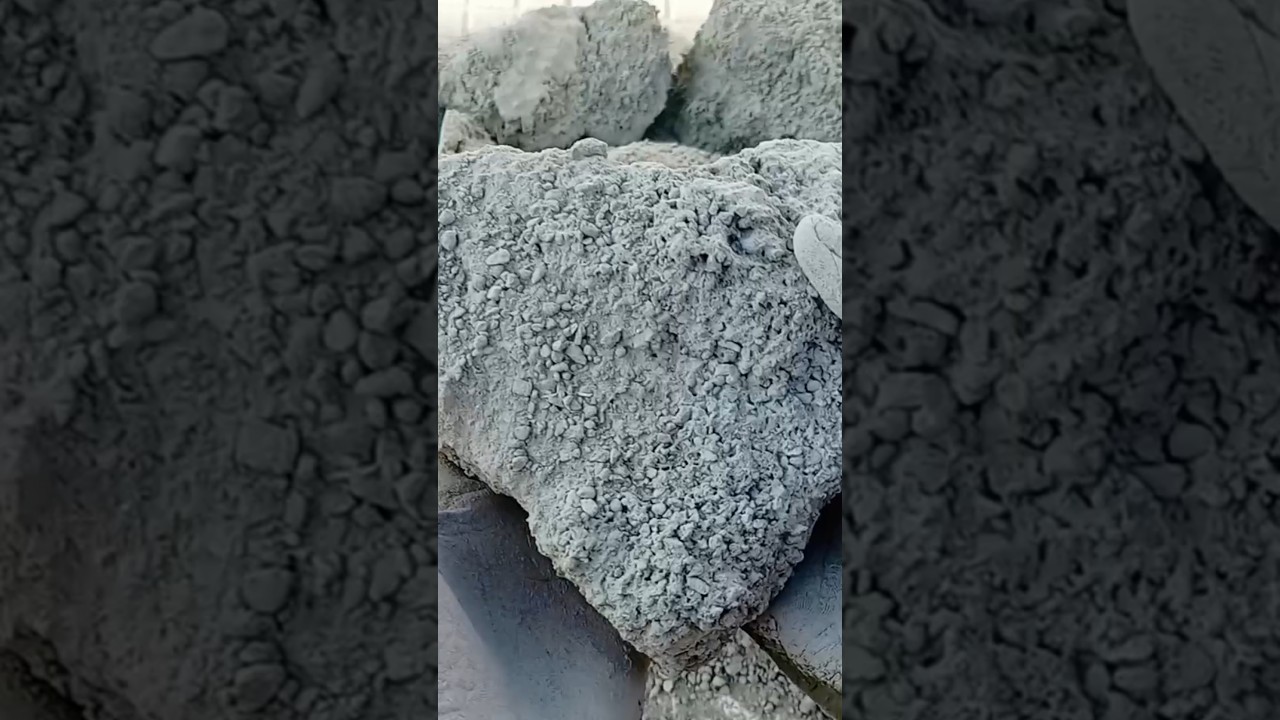 gritty concrete sand crumbling in floor crumbling 🩶 