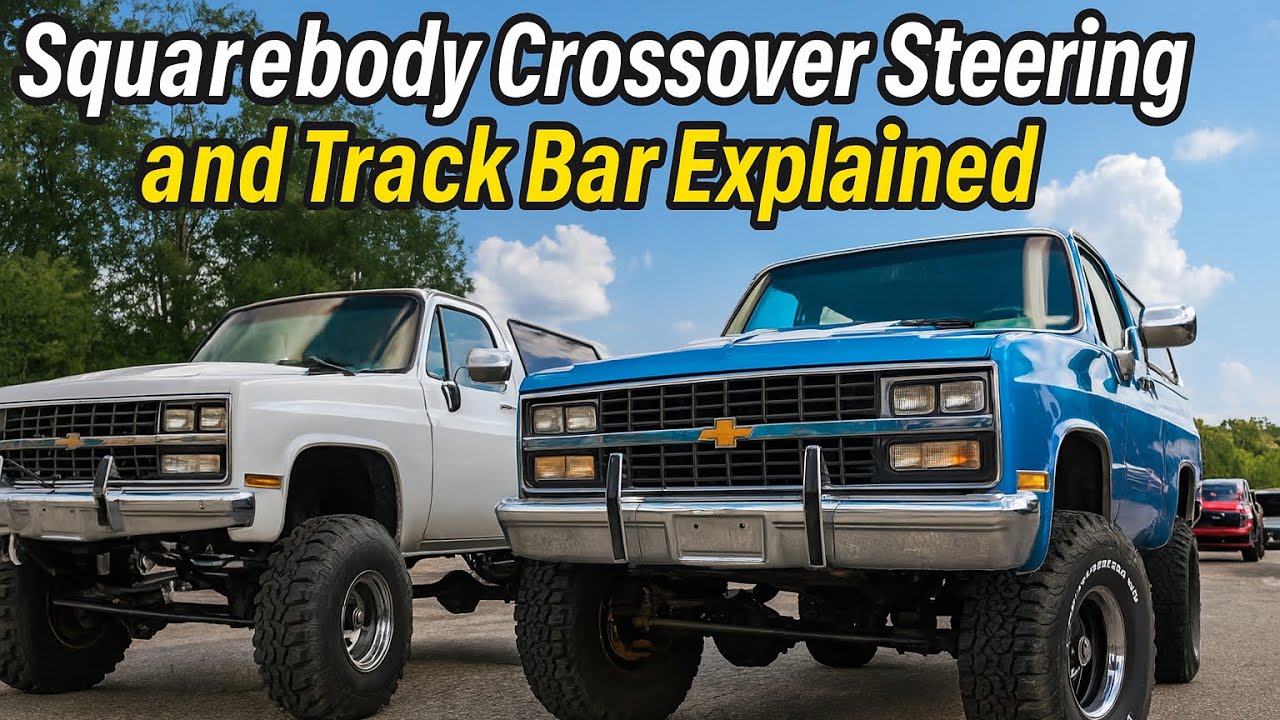 Square body crossover steering track bar explained project update￼ equipment for sale