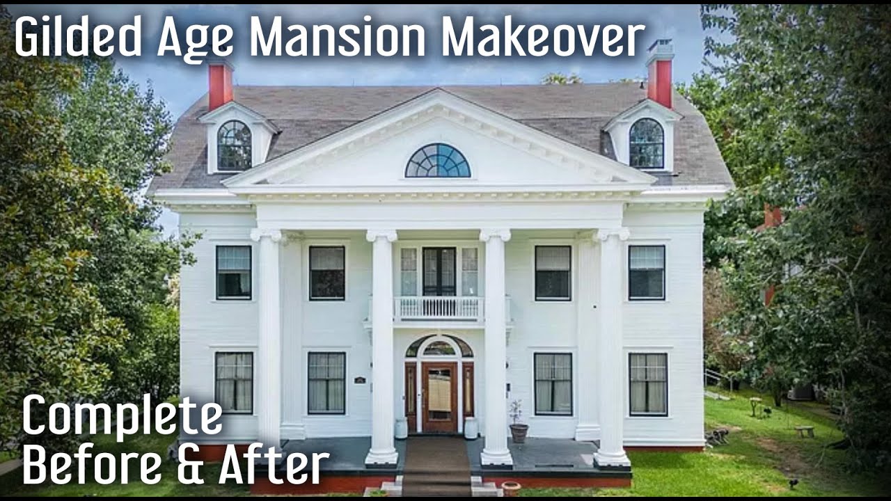 For Sale: Gilded Age Mansion Complete Before & After in 4K