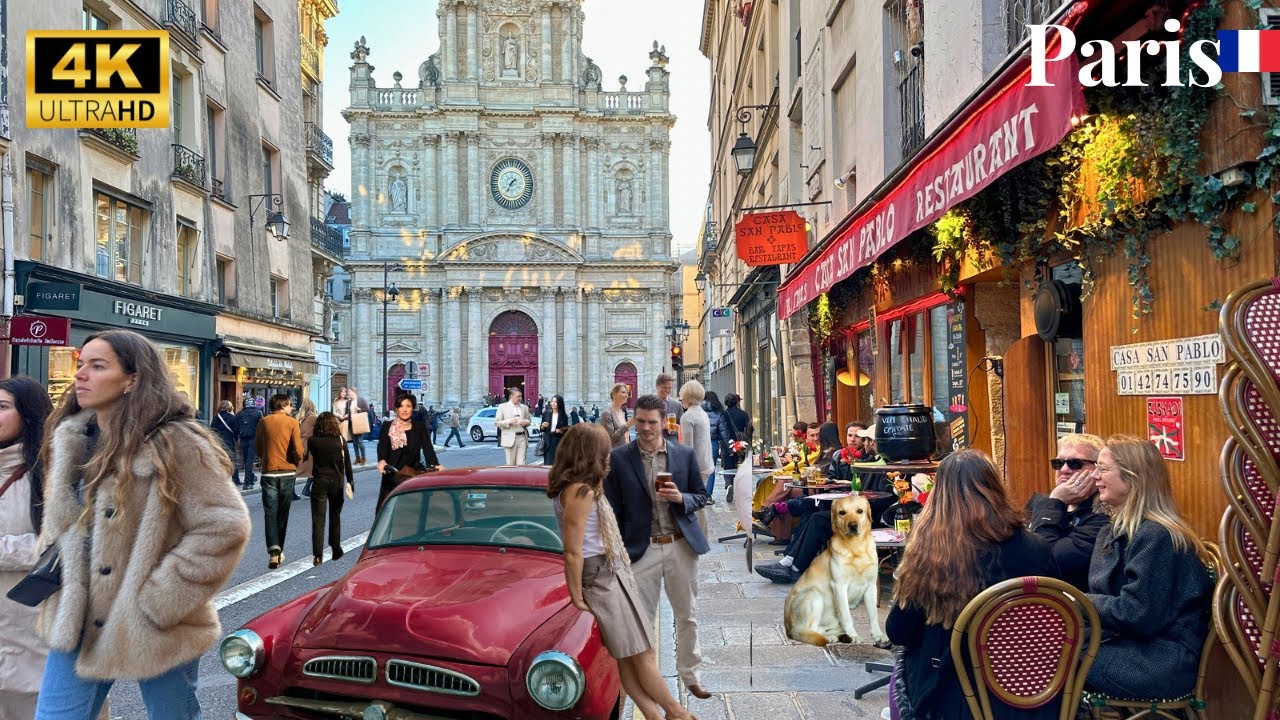 26 January 2026 PARIS 🇫🇷 FRANCE 4K HDR WALK STRAIGHT PARIS STREET SHOT | MANY PEOPLE WALK THROUGH WA