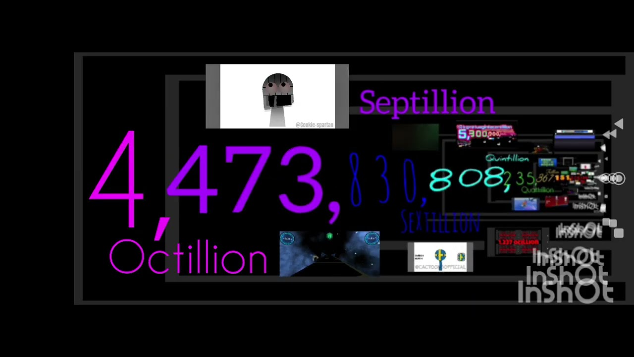 Numbers whit sound 1 to 1 undecillion