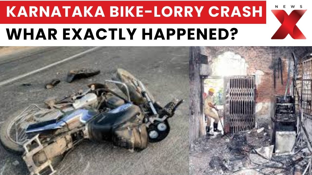 Karnataka Accident: Four Men Die In Bike-Lorry Crash Near Ajjavara Gate | NewsX