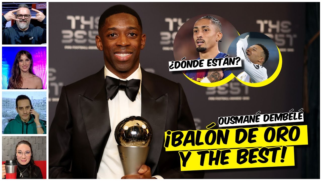 DEMBELE gana THE BEST, por encima de Lamine Yamal y Kylian Mbappé | Exclusivos