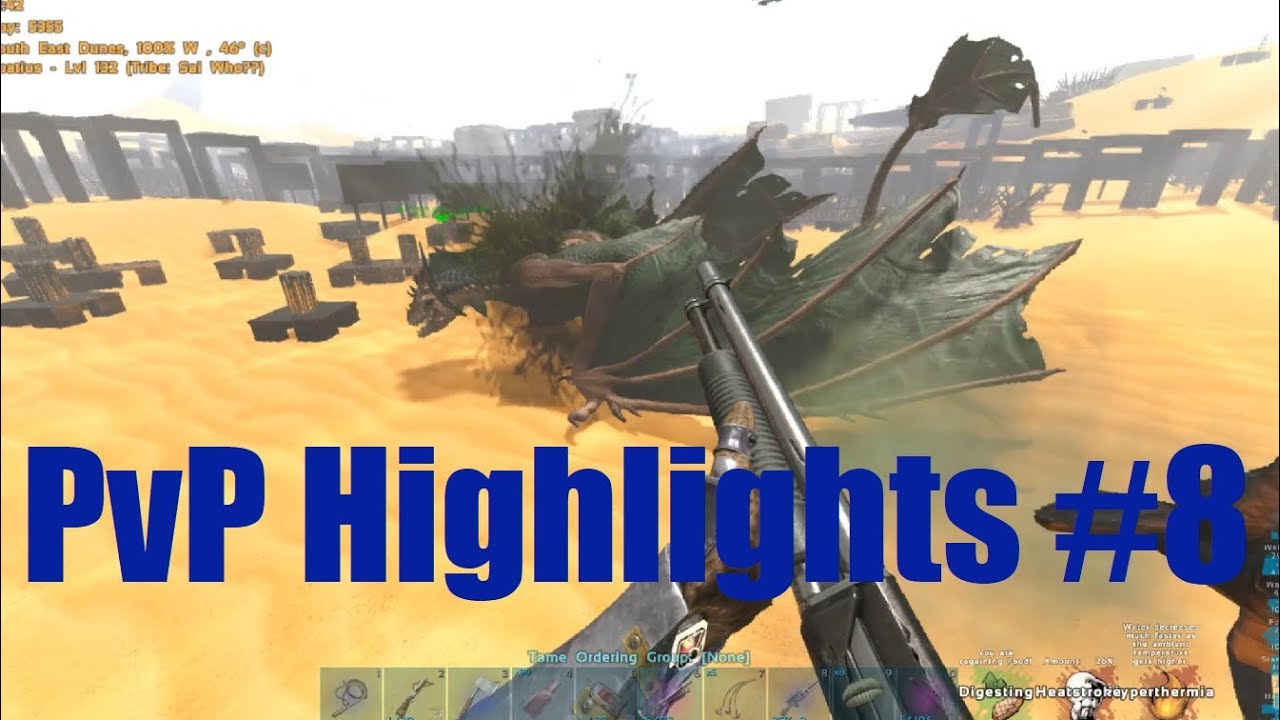 Ark Official PvP | Griefing Scorched Earth + Island Loot Fest | PvP Highlights #8