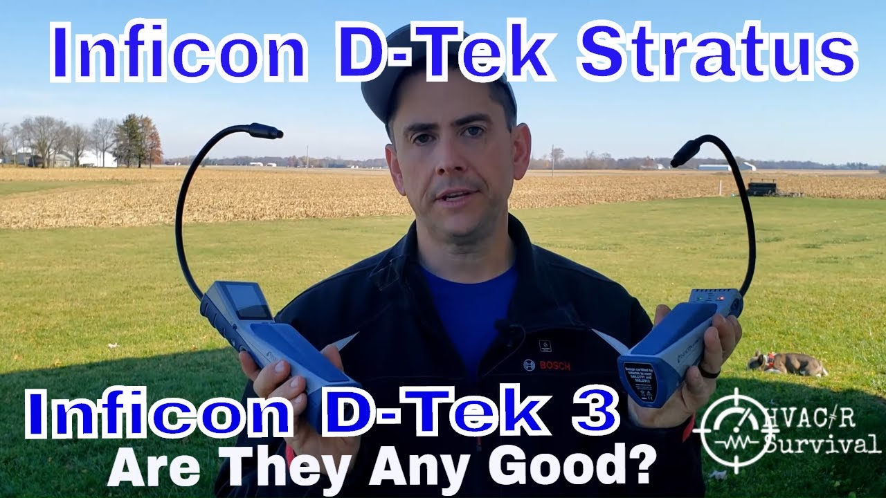 Тестирование детекторов утечек хладагента Inficon D-Tek Stratus и D-Tek 3 HVAC