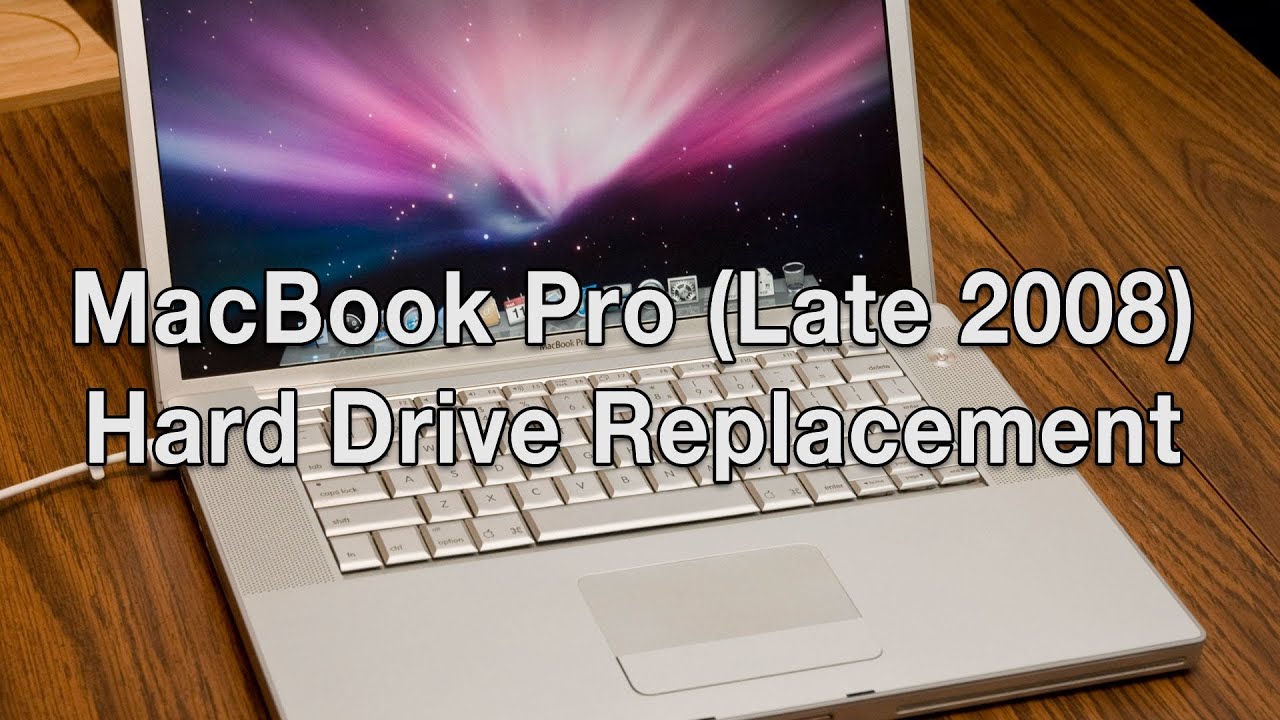 MacBook Pro (Core 2 Duo) Hard Drive Replacement