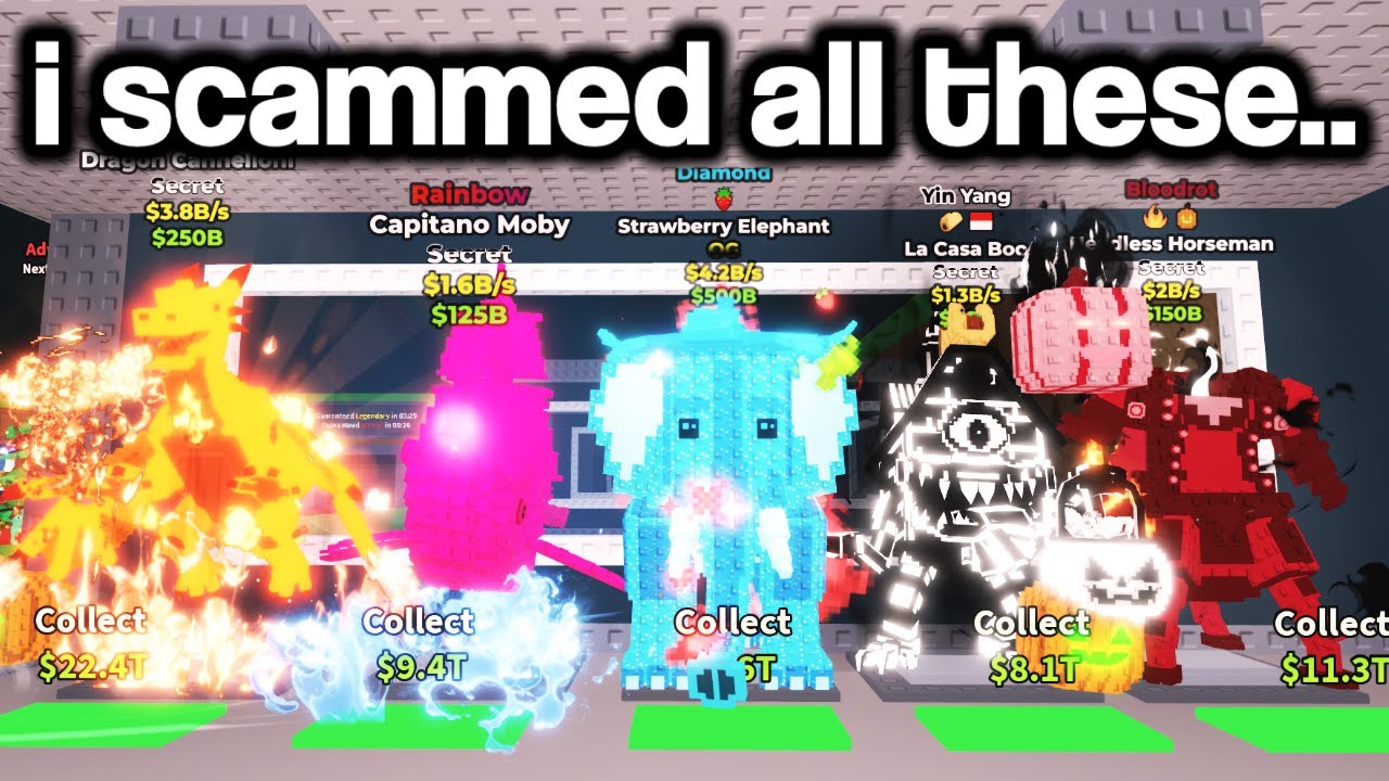 I Scammed Account Sellers in Steal A Brainrot