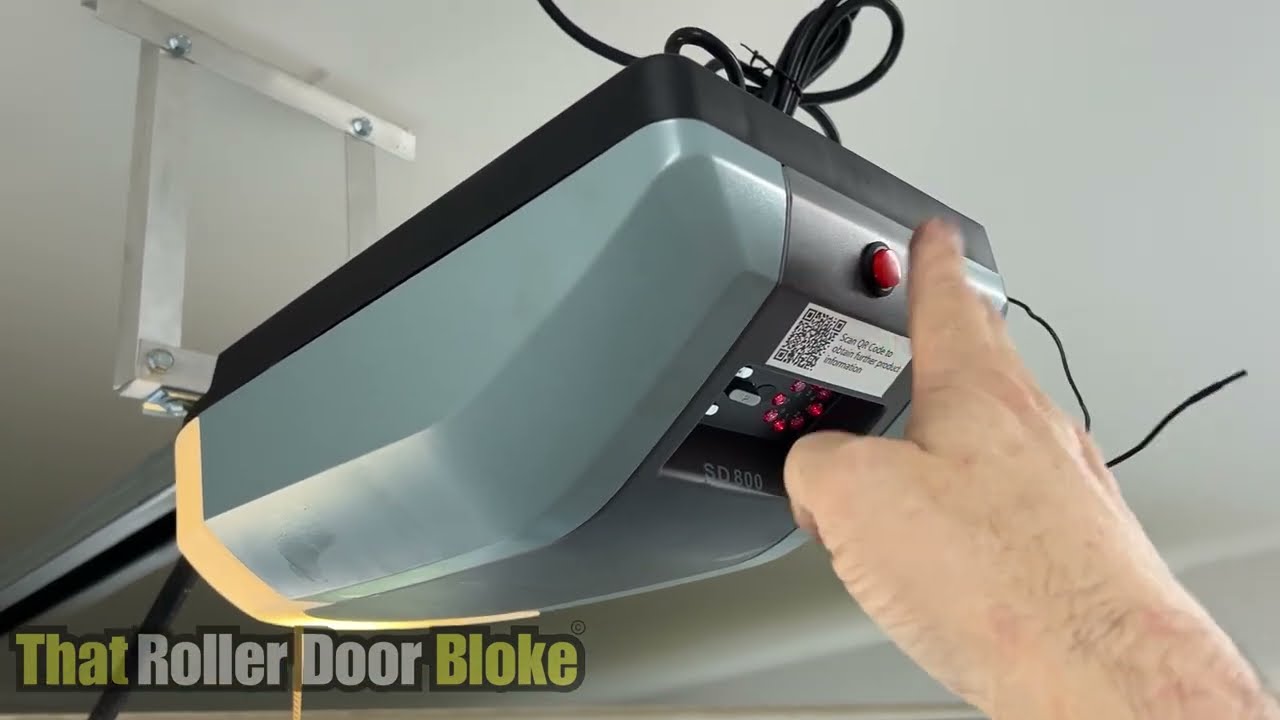 Silencing the Squeak: SD800 Garage Door Motor Fix
