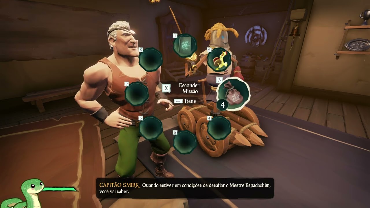 Aprendendo Insultos incriveis - Quest for Guybrush Sea of Thieves com Falquinos parte 4