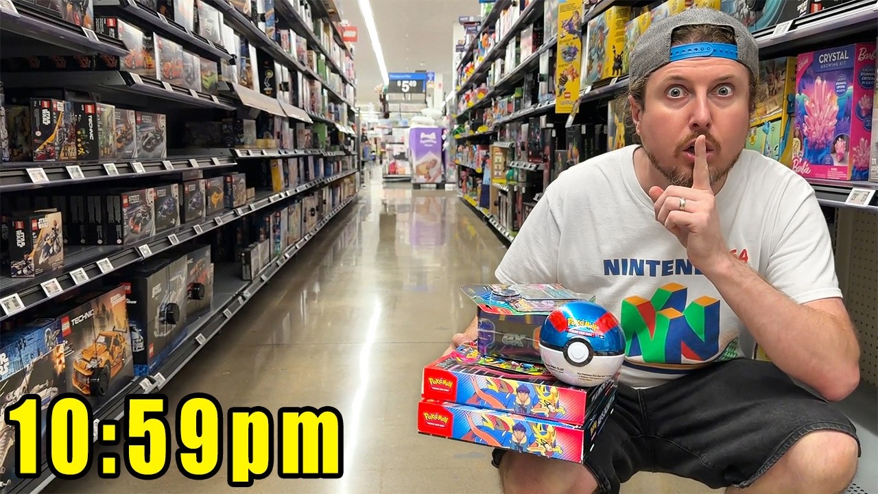 Поиск карт Pokemon ночью: Эпизод 23