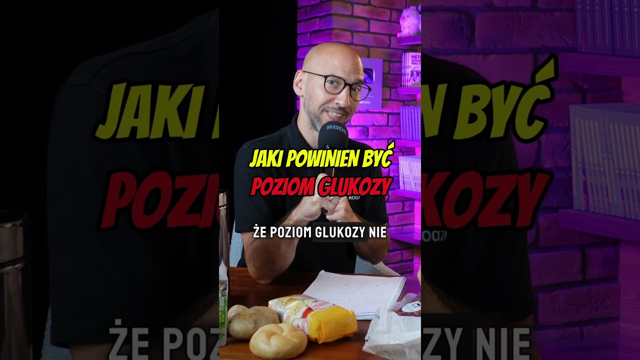 Jaki powinien być poziom glukozy? #glukoza  #cukier #shorts